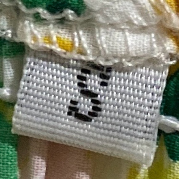 Women's Small White & Yellow Floral Dress - Picture 11 of 12